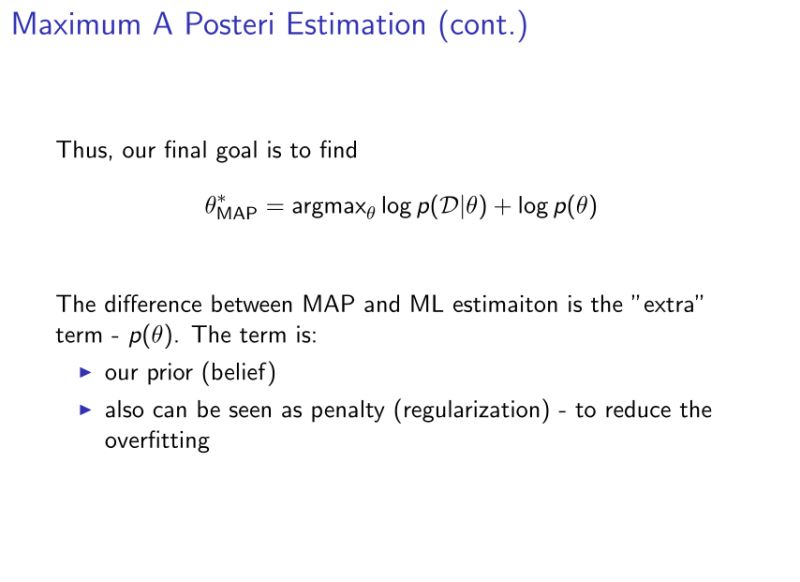 機器學習必知概念：貝葉斯估計、最大似然估計、最大後驗估計