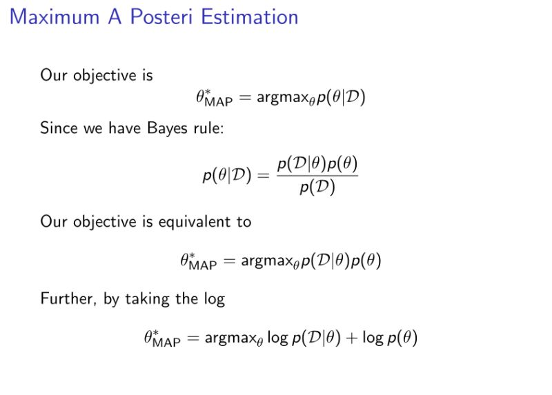 機器學習必知概念：貝葉斯估計、最大似然估計、最大後驗估計